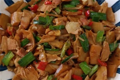 咸肉大蒜