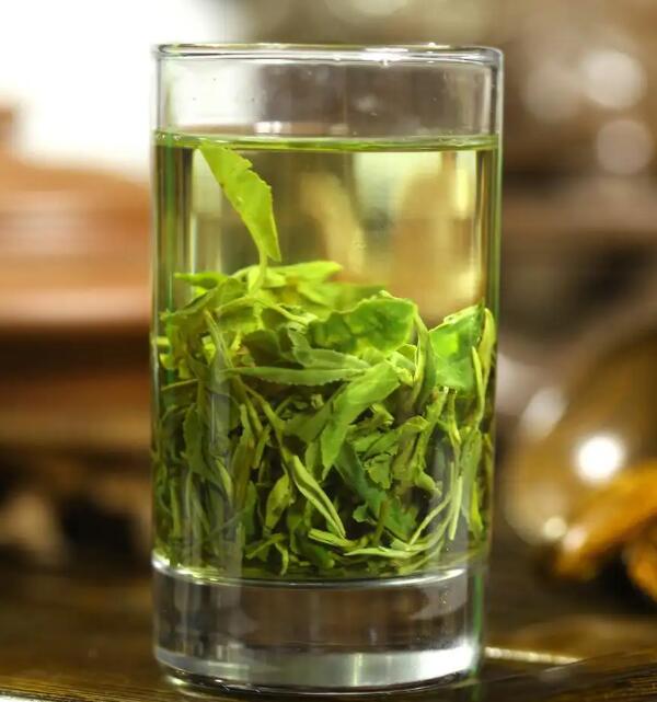 崂山绿茶 泡好的崂山绿茶