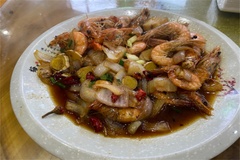 炒河虾