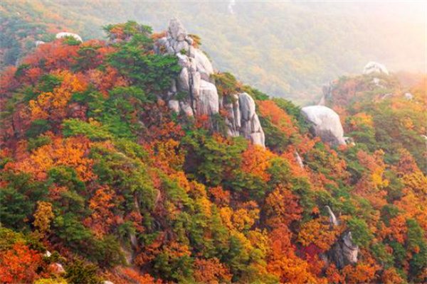 到五莲山,来一场心灵与自然的完美邂逅 五莲山景色