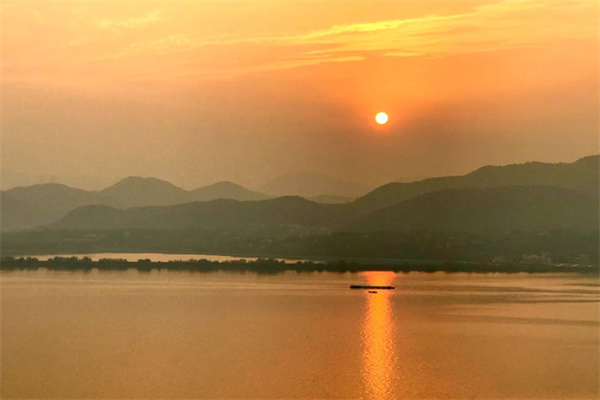 严州古城游览攻略 夕阳