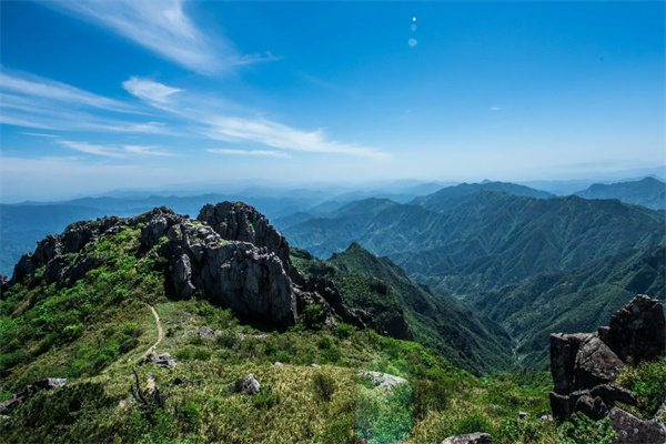 清凉峰——自虐驴友的挑战圣地 清凉峰山脊