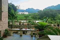 农家门口风景