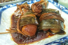 横爬稻草肉