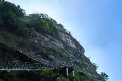 十九峰悬崖壁