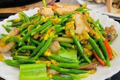 炒蒜台