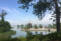 湖景