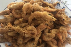 炸河虾