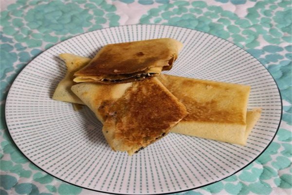 糖酥煎饼 酥脆的煎饼