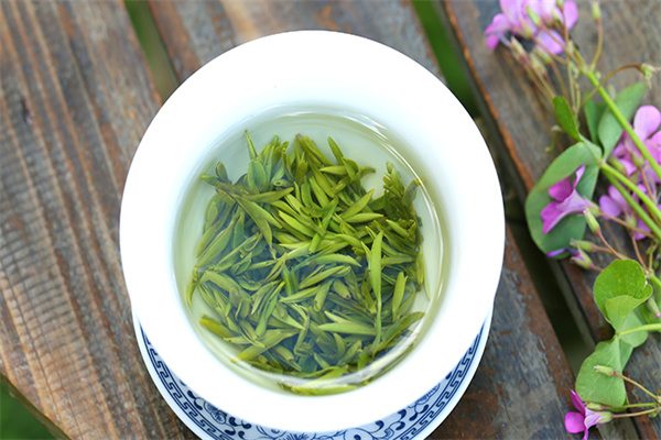 雨花茶 碧绿的雨花茶