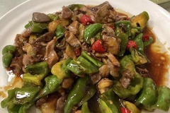 青椒鸡杂
