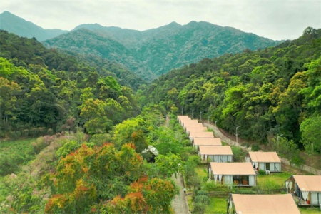 露隐三秋野奢度假民宿 露隐三秋野奢度假民宿全景