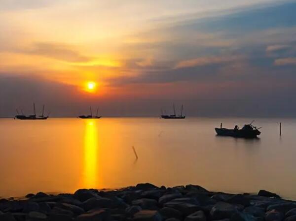 太湖——心灵和脚步的安放之地 太湖落日