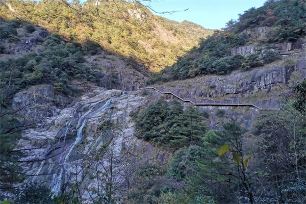 磐安百杖潭——自然之美的静谧所在 三叠瀑