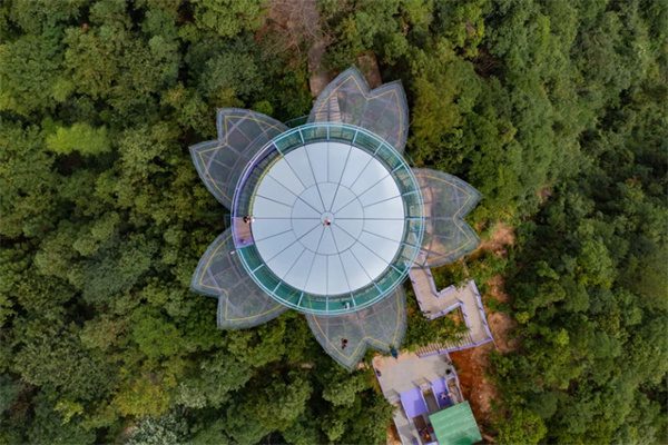 探秘浙江桐庐天子地森林乐园的原生态之美 天空之境