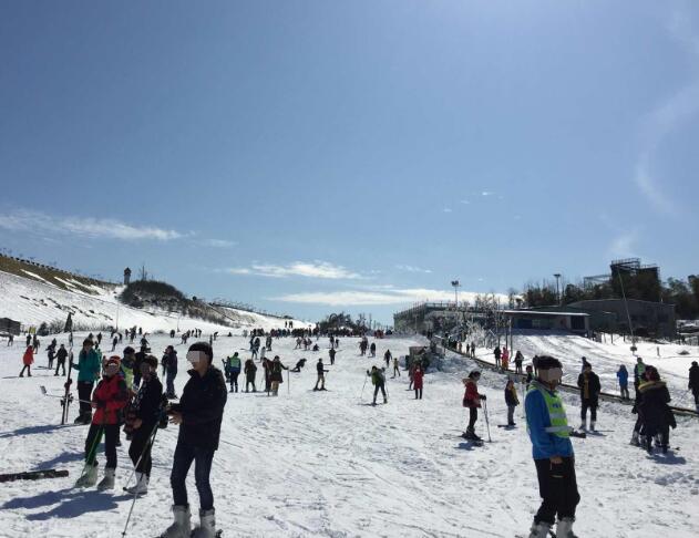 雪域飞行:畅游江南天池滑雪场的精彩之旅 安吉天池滑雪游客