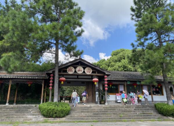 三天两晚安吉暑期漂流攻略(下) 城山沟大门