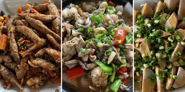 三天两晚安吉暑期漂流攻略(下) 农家晚饭
