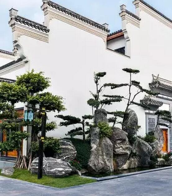 从简约看安吉的一些古建 屋外风景