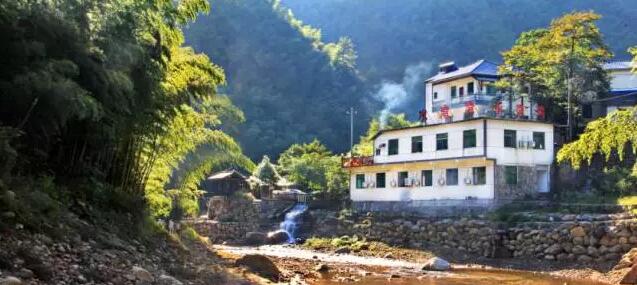 都市老年人青睐安吉农家 山中房屋