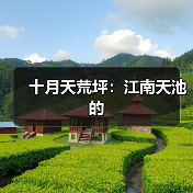 十月天荒坪：江南天池的（图1）