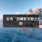 安吉“四普新文物之五鹤（图1）