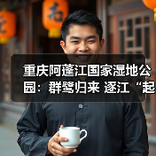 重庆阿蓬江国家湿地公园：群鹭归来 逐江“起舞”