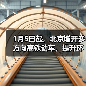 1月5日起,北京增开多方向高铁动车,提升环京市郊通勤体验(图3) 1月5日起,北京增开多方向高铁动车,提升环京市郊通勤体验(图3)
