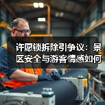 许愿锁拆除引争议:景区安全与游客情感如何平衡?(图2) 许愿锁拆除引争议:景区安全与游客情感如何平衡?(图2)