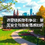 许愿锁拆除引争议:景区安全与游客情感如何平衡?(图4) 许愿锁拆除引争议:景区安全与游客情感如何平衡?(图4)
