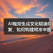 AI视频生成文化错误频发,如何构建精准中国数据库?(图4) AI视频生成文化错误频发,如何构建精准中国数据库?(图4)