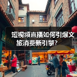 短视频直播如何引爆文旅消费新引擎?(图4) 短视频直播如何引爆文旅消费新引擎?(图4)