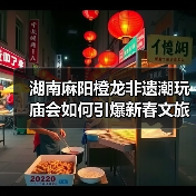 湖南麻阳橙龙非遗潮玩庙会如何引爆新春文旅新体验（图2）