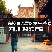 高校限流景区承压 夜骑开封引多部门管控(图3) 高校限流景区承压 夜骑开封引多部门管控(图3)