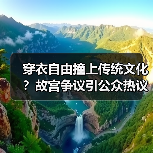 穿衣自由撞上传统文化?故宫争议引公众热议(图2) 穿衣自由撞上传统文化?故宫争议引公众热议(图2)