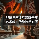 非遗年画体验唤醒千年艺术魂：传统技艺如何被现代唤醒？（图1）