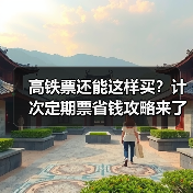 高铁票还能这样买？计次定期票省钱攻略来了（图4）