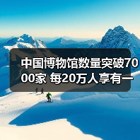 中国博物馆数量突破7000家 每20万人享有一座（图1）