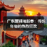 广东醒狮闹新春：传统年俗的热烈狂欢（图2）
