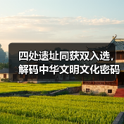 四处遗址同获双入选,解码中华文明文化密码(图2) 四处遗址同获双入选,解码中华文明文化密码(图2)