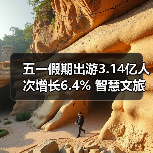 五一假期出游3.14亿人次增长6.4% 智慧文旅升级体验（图2）