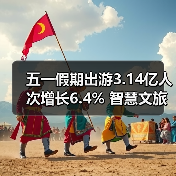 五一假期出游3.14亿人次增长6.4% 智慧文旅升级体验（图3）