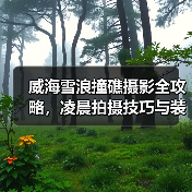 威海雪浪撞礁摄影全攻略,凌晨拍摄技巧与装备解析(图3) 威海雪浪撞礁摄影全攻略,凌晨拍摄技巧与装备解析(图3)