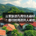 三亚旅游几月份去最好?最佳时间避开人潮攻略(图4) 三亚旅游几月份去最好?最佳时间避开人潮攻略(图4)
