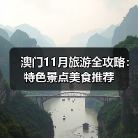 澳门11月旅游全攻略：特色景点美食推荐（图3）