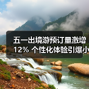 五一出境游预订量激增12% 个性化体验引爆小众目的地(图1) 五一出境游预订量激增12% 个性化体验引爆小众目的地(图1)