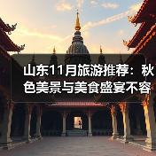 山东11月旅游推荐:秋色美景与美食盛宴不容错过(图2) 山东11月旅游推荐:秋色美景与美食盛宴不容错过(图2)