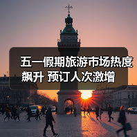 五一假期旅游市场热度飙升 预订人次激增（图1）