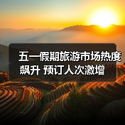 五一假期旅游市场热度飙升 预订人次激增（图3）