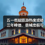 五一假期旅游热度或破三年峰值，县城度假与出境游趋势升温（图2）